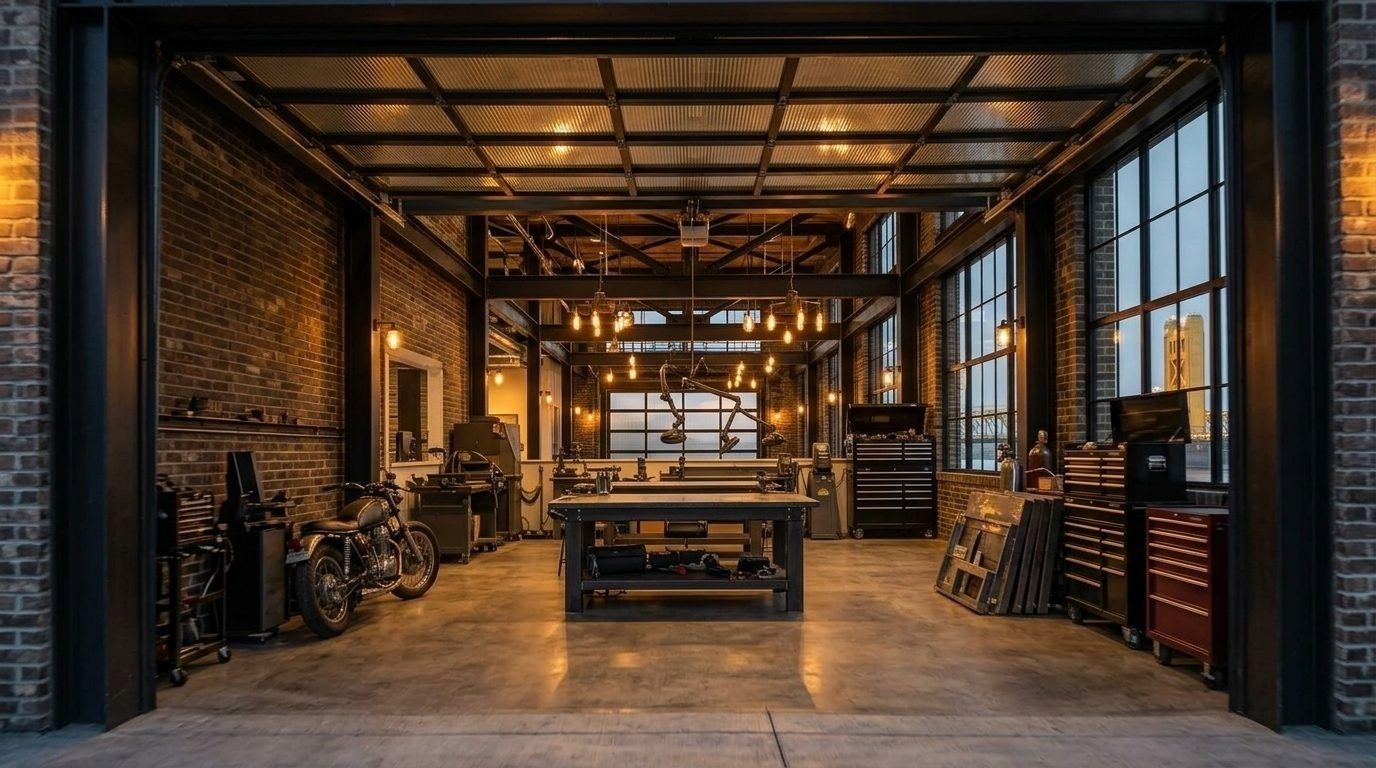 Cole Morrison Garage Door Services Precision Mechanical Workshop in San Jose, CA